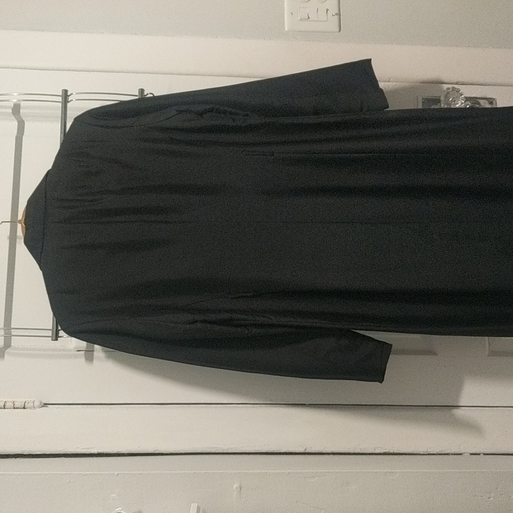 Black silk dress - Picture 3 of 3